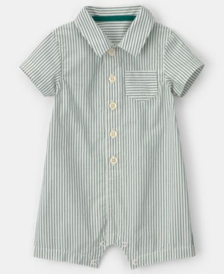Carter's - Baby Boys' Stripe Short-Sleeve Romper