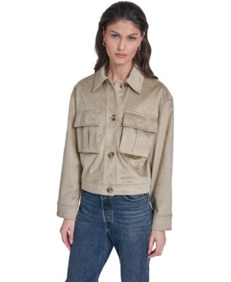 Levi's - Women's Laydown Collar Front-Button Jacket