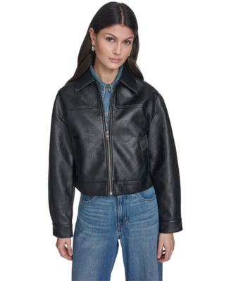 Levi's - Women's Laydown Collar Zip-Front Jacket