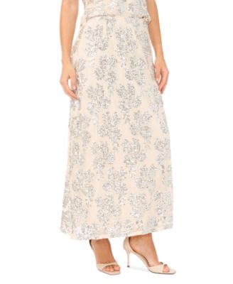 MSK - Women's A-Line Maxi Skirt