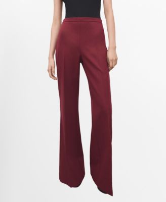 MANGO - Women's Wide Leg Suit Pants