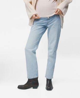 MANGO - Women's Maternity Straight Jeans