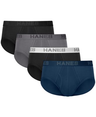 Hanes - Men's Ultimate Cotton Stretch Briefs, 4-Pack