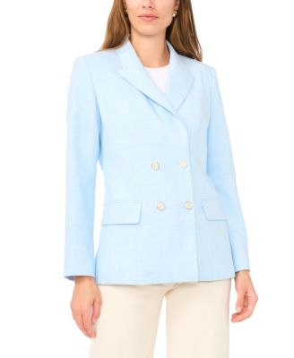 Vince Camuto - Women's Collared Double Breasted Jacket