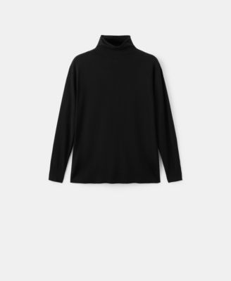 MANGO - Women's Turtleneck Knit Sweater