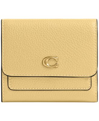 COACH - Mila Small Leather Flap Wallet