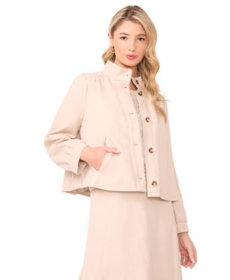 Vince Camuto - Women's Semi Collared Bubble Jacket
