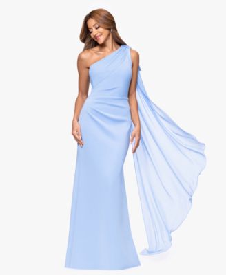 XSCAPE - Women's One-Shoulder Maxi Dress