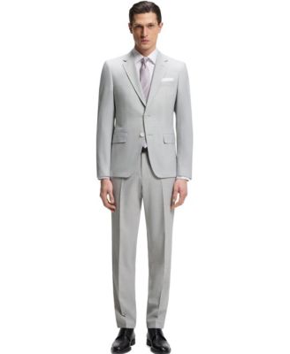 Hugo Boss - BOSS by  Men's Micro-Patterned Two-Piece Slim-Fit Suit