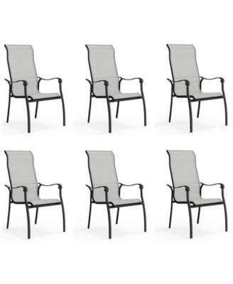 Oasis 6-Pc. Outdoor Chair Bundle, Created for Macy's image