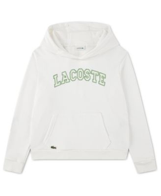 Lacoste - Boys' 10-16 Chain Stitch Pull-On Hoodie