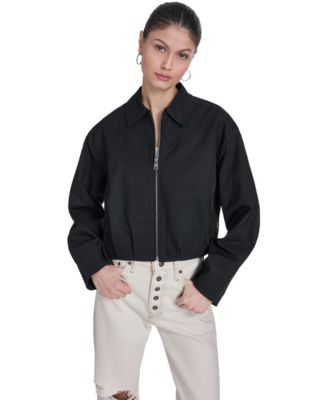 Levi's - Women's Bubble Hem Collared Bomber Jacket