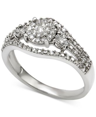 Macy's - Diamond Ring (1/4 ct. t.w.) in Sterling Silver