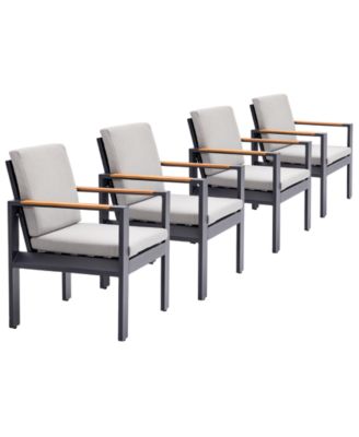 Furniture - Sienna Outdoor 4-Pc. Dining Chair Bundle