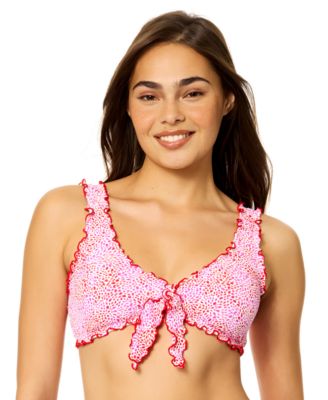 Women's Eli Printed Swim Bikini Top image