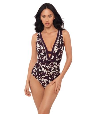 Magicsuit - Women's V-Neck Pull-On One-Piece Swimsuit