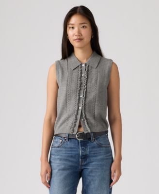 Levi's - Women's Sleeveless Collared Vest