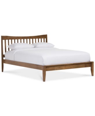 Baxton Studio - Rydell Modern King Slatted Platform Bed, Direct Ship