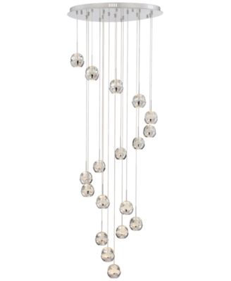 Lite Source - Chrome 18-Light Chandelier