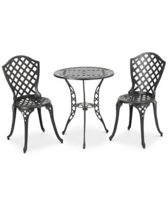 Noble House - Pincus 3-Pc. Bistro Set, Quick Ship