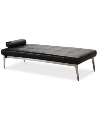 Macy's - Myia Leather Daybed, Only at