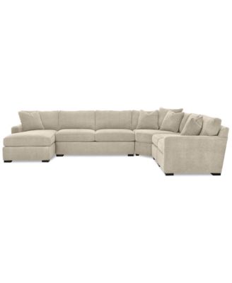 Furniture - Radley 5-Piece Fabric Modular Sectional Sofa