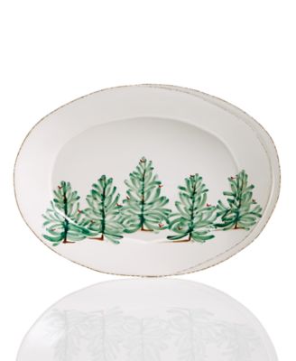 Lastra Holiday Small Oval Platter image