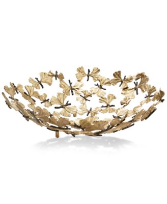 Butterfly Ginkgo Centerpiece Bowl image