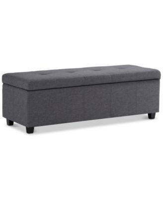 Simpli Home - Castleford Storage Ottoman