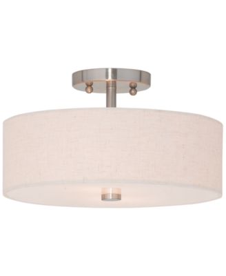 Livex - 2-Light Semi Flush Mount