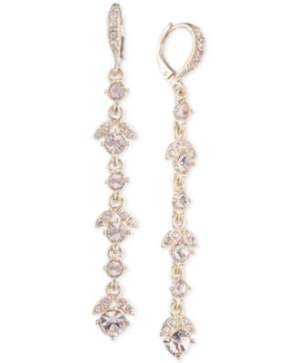 Givenchy - Crystal Linear Drop Earrings