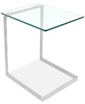 Lumisource - Zenn Glass End Table, Quick Ship