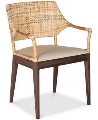 Safavieh - Landore Arm Chair, Quick Ship