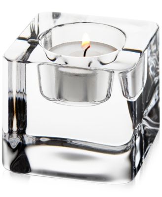 Orrefors - "Ice Cube" Votive