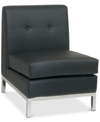 Office Star - Rayda Armless Chair, Quick Ship