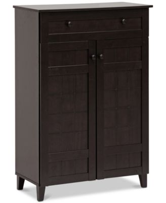 Furniture - Waiola Tall Shoe Cabinet, Quick Ship