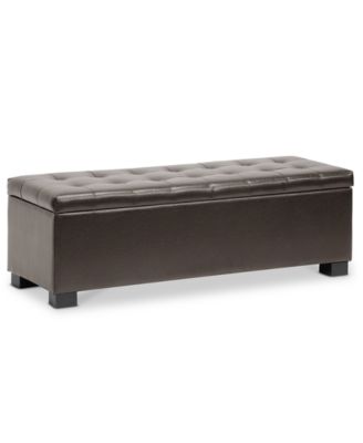 Furniture - Glaukos Ottoman, Quick Ship