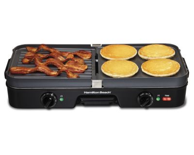 Hamilton Beach - 3-in-One Grill/Griddle