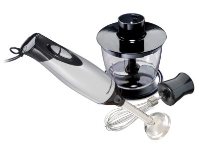 Hamilton Beach - 2 Speed Hand Blender with whisk and chopping bowl