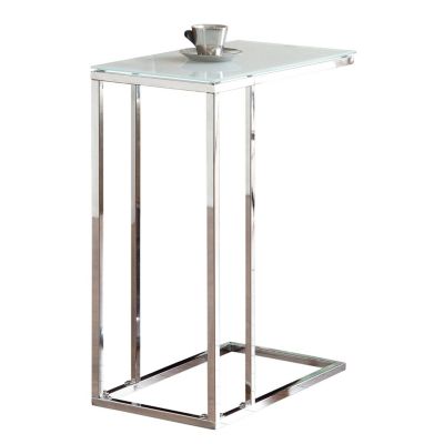 Coaster Home Furnishings - Midwood Transitional Snack Table, Chrome