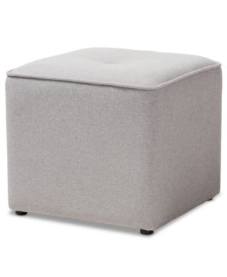Baxton Studio - Corinne Ottoman, Quick Ship