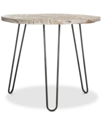Safavieh - Mindy Wood Top Dining Table, Quick Ship