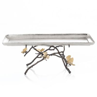 Michael Aram - Butterfly Gingko Footed Centerpiece Tray