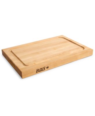 John Boos - Hard Rock Maple BBQ 18" x 12" Cutting Board