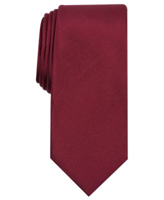 Alfani - Men's Solid Texture Slim Tie