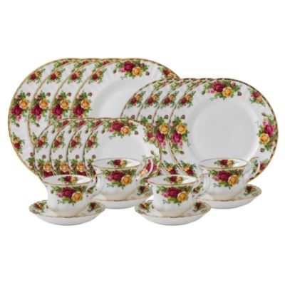 Old Country Roses 20-Piece Dinnerware Set, Service for 4 image