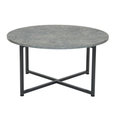Household Essentials - Slate Round End Table