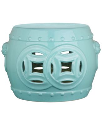 Safavieh - Mei Double Coin Garden Stool