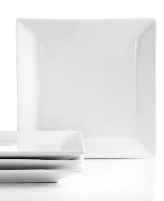 Marc Square Appetizer Plates, Set of 4, Exclusively at Macy's image