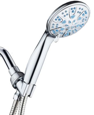 Aquadance - Antimicrobial/Anti-Clog High-Pressure 6-setting Hand Shower